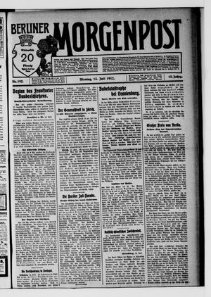 Berliner Morgenpost vom 15.07.1912