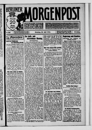 Berliner Morgenpost vom 28.07.1912