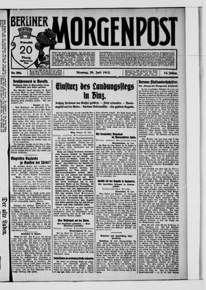 Berliner Morgenpost vom 29.07.1912