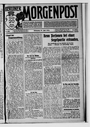 Berliner Morgenpost on Jul 31, 1912