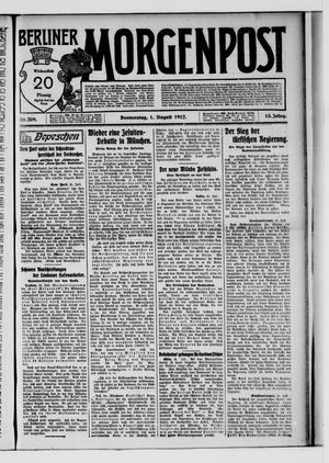 Berliner Morgenpost vom 01.08.1912