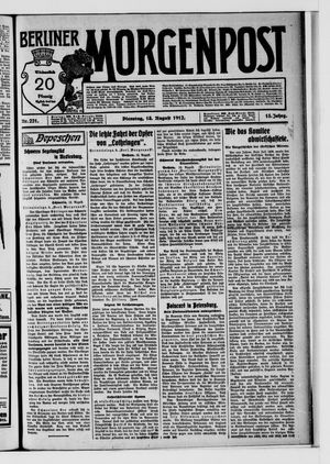 Berliner Morgenpost vom 13.08.1912