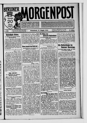Berliner Morgenpost vom 17.08.1912