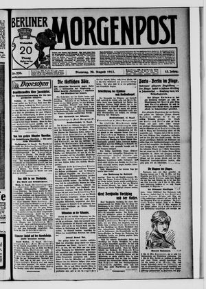 Berliner Morgenpost vom 20.08.1912