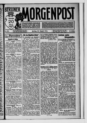 Berliner Morgenpost vom 23.08.1912
