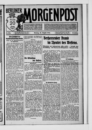 Berliner Morgenpost vom 26.08.1912
