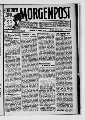 Berliner Morgenpost vom 28.08.1912