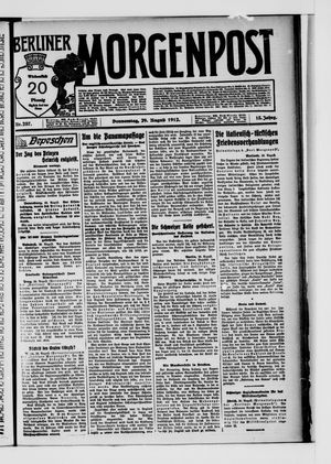 Berliner Morgenpost vom 29.08.1912