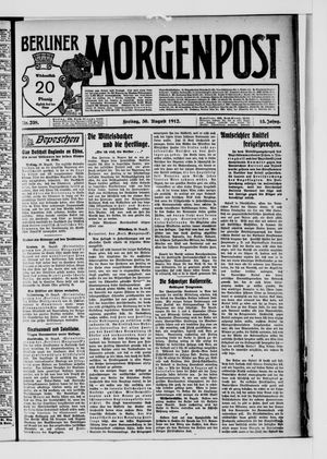Berliner Morgenpost vom 30.08.1912