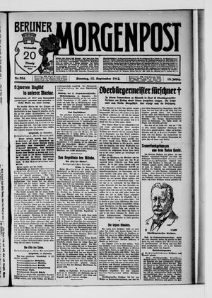 Berliner Morgenpost vom 15.09.1912