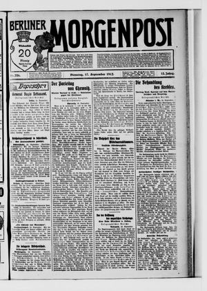 Berliner Morgenpost vom 17.09.1912