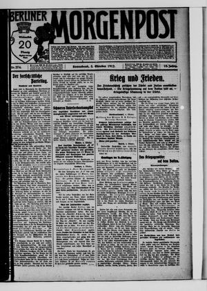 Berliner Morgenpost vom 05.10.1912