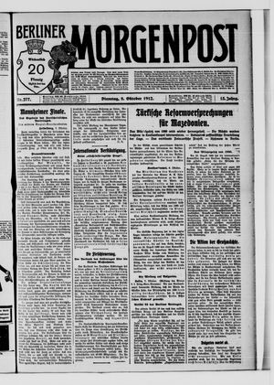 Berliner Morgenpost vom 08.10.1912