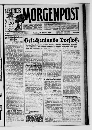 Berliner Morgenpost vom 15.10.1912
