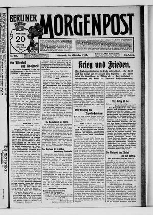 Berliner Morgenpost vom 16.10.1912