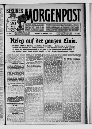 Berliner Morgenpost vom 18.10.1912