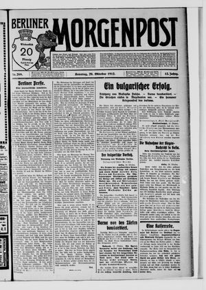 Berliner Morgenpost vom 20.10.1912
