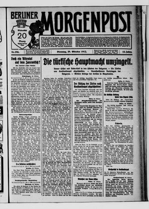 Berliner Morgenpost vom 29.10.1912