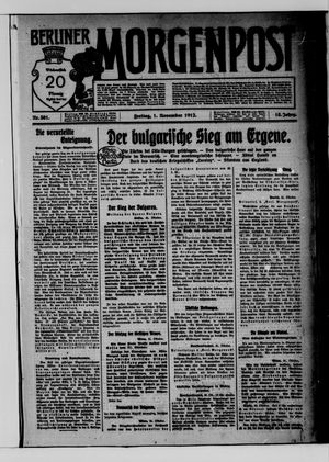 Berliner Morgenpost vom 01.11.1912