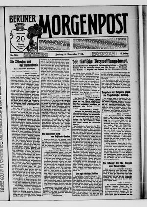 Berliner Morgenpost vom 08.11.1912