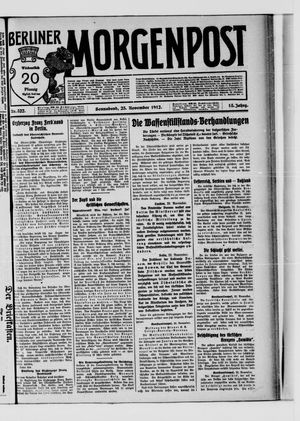 Berliner Morgenpost vom 23.11.1912