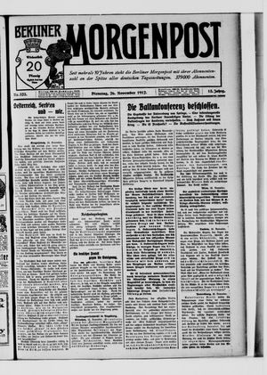 Berliner Morgenpost vom 26.11.1912