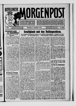 Berliner Morgenpost vom 03.12.1912