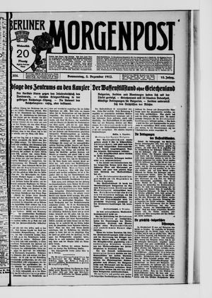 Berliner Morgenpost vom 05.12.1912