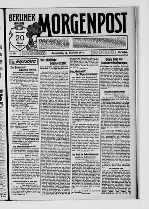 Berliner Morgenpost vom 12.12.1912