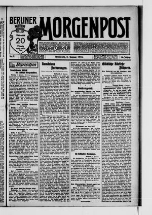 Berliner Morgenpost vom 08.01.1913