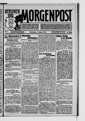 Berliner Morgenpost vom 09.01.1913