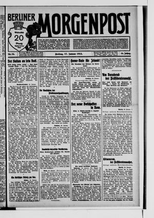 Berliner Morgenpost vom 17.01.1913