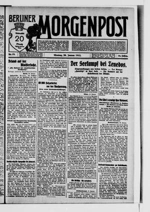 Berliner Morgenpost vom 20.01.1913
