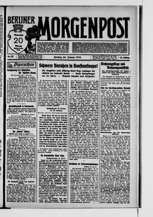 Berliner Morgenpost on Jan 24, 1913