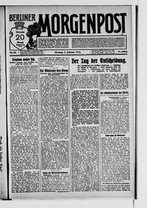 Berliner Morgenpost vom 03.02.1913