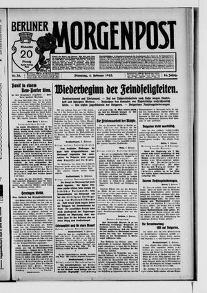 Berliner Morgenpost vom 04.02.1913