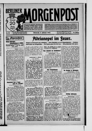 Berliner Morgenpost vom 05.02.1913