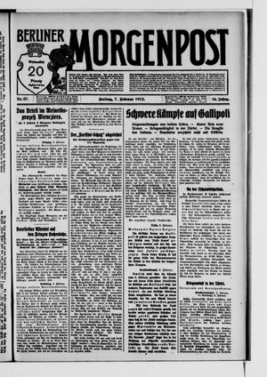 Berliner Morgenpost vom 07.02.1913