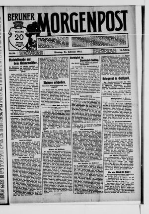 Berliner Morgenpost vom 24.02.1913