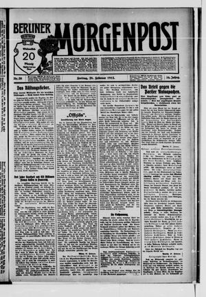 Berliner Morgenpost vom 28.02.1913