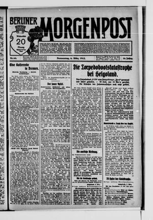 Berliner Morgenpost vom 06.03.1913