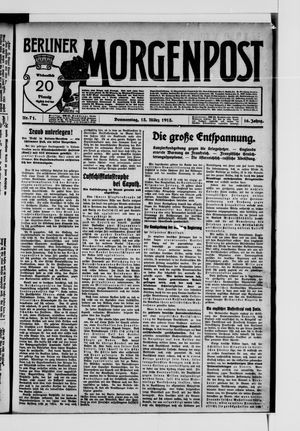 Berliner Morgenpost on Mar 13, 1913