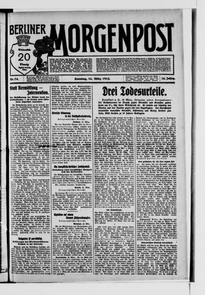 Berliner Morgenpost on Mar 16, 1913