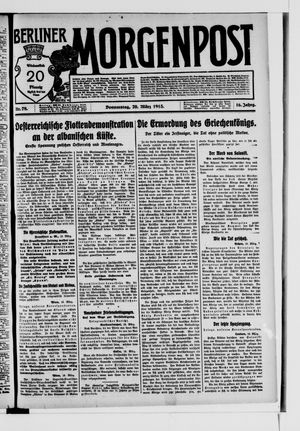 Berliner Morgenpost vom 20.03.1913