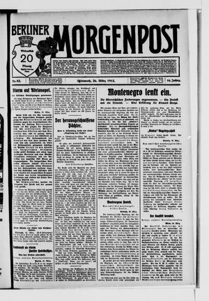 Berliner Morgenpost vom 26.03.1913