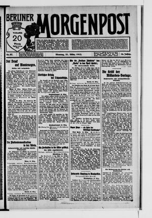 Berliner Morgenpost on Mar 31, 1913