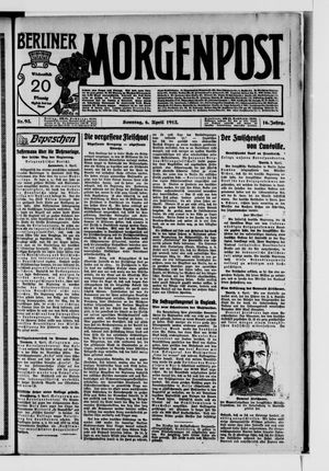 Berliner Morgenpost on Apr 6, 1913