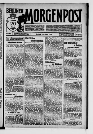 Berliner Morgenpost vom 18.04.1913