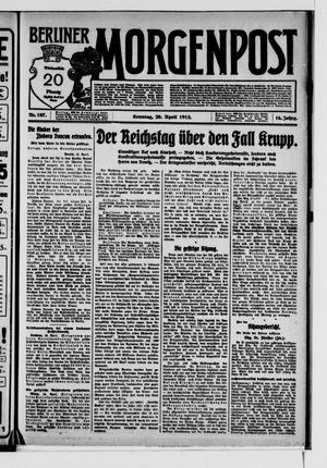 Berliner Morgenpost vom 20.04.1913