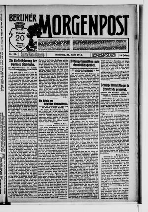 Berliner Morgenpost vom 23.04.1913